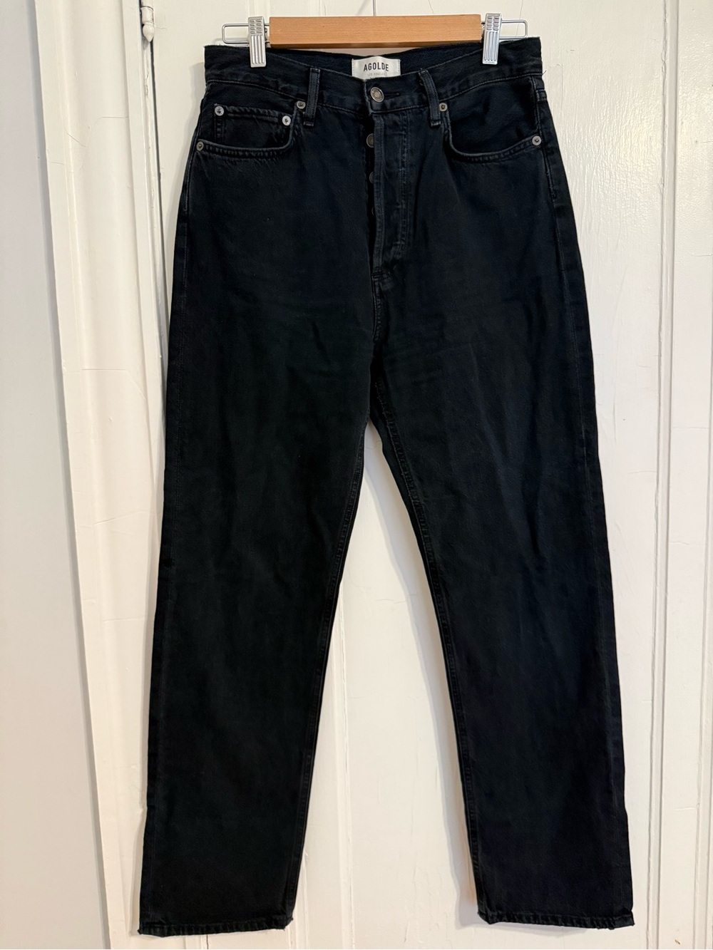 AGOLDE 90’s pinch waist jeans in crushed